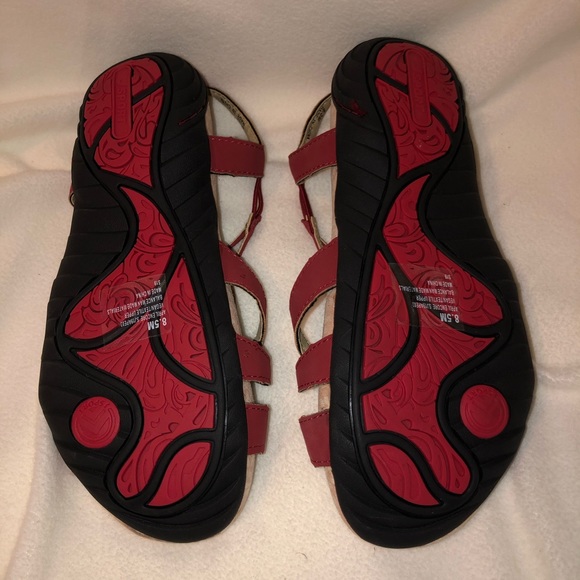 JSPORT by Jambu Red Vegan/textile upper - Picture 3 of 5